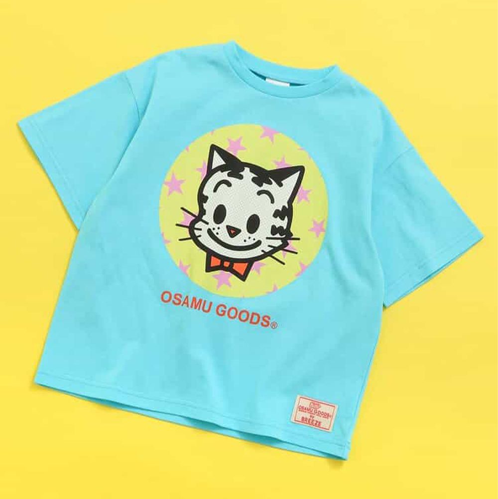 限量OSAMU GOODS 短袖上衣-水藍