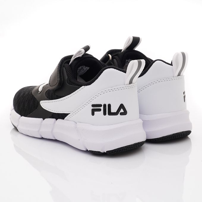 FILA - 輕量慢跑運動鞋2-J430X-011黑白(中大童段)-運動鞋-黑白