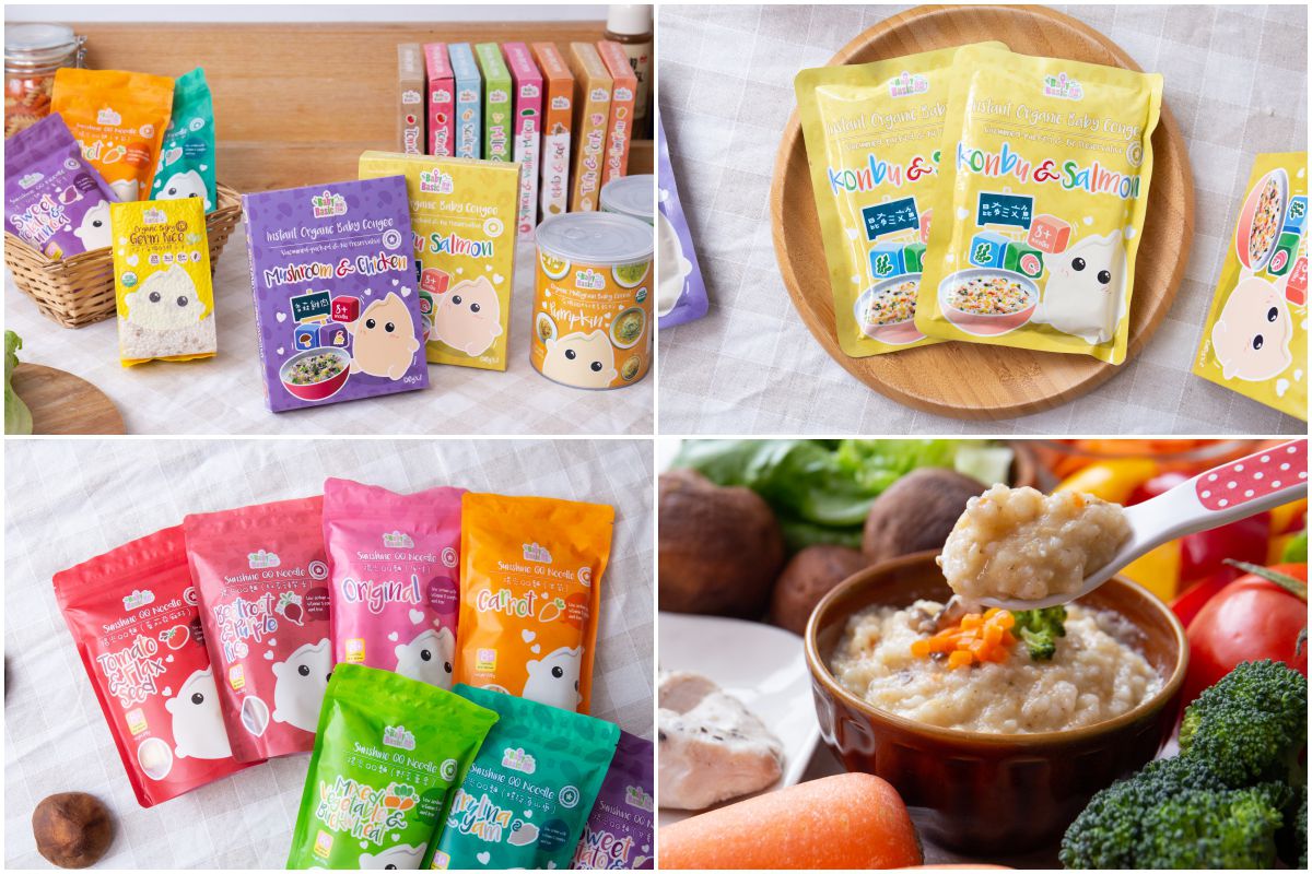 星級營養師研發【寶寶百味】寶寶粥＆幼兒即食料理包＆寶寶麵