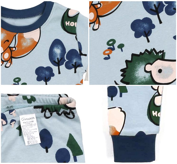 [現貨] ✦ 零碼出清價 ✭ 韓國 Maykids 有機棉長袖家居服/防踢被 ✭