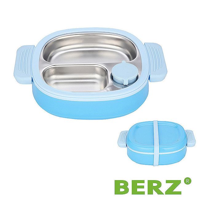 英國 BERZ - 注水保溫餐盤-藍色