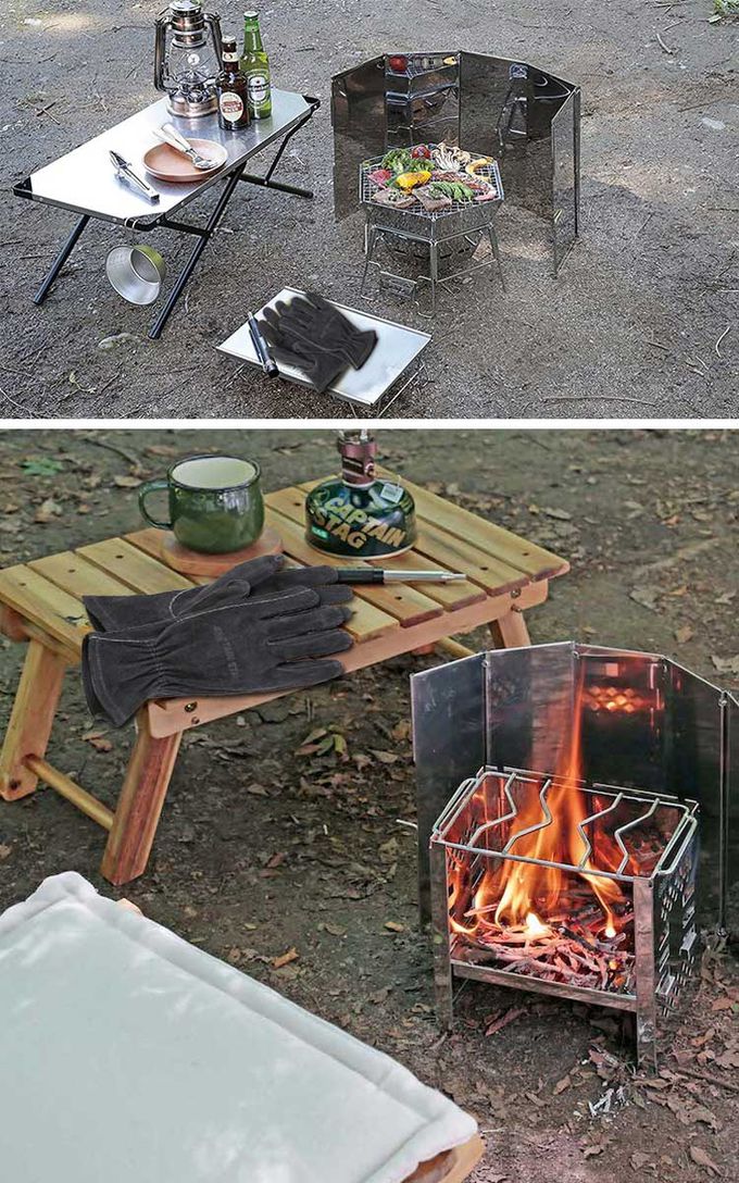 日本CAPTAIN STAG - 戶外CS經典款防熱皮革手套