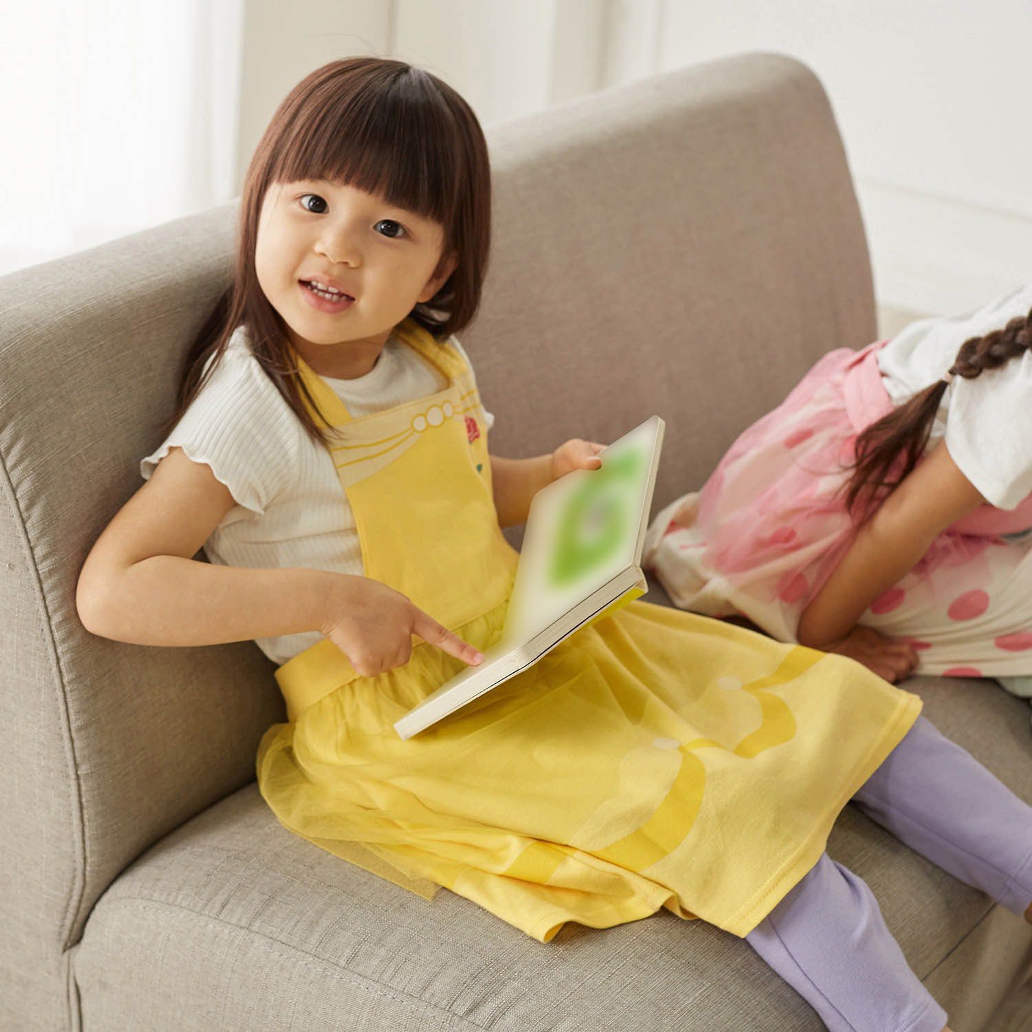 日本千趣會 - 公主圍裙式洋裝-卡通人物仙度瑞拉-水藍