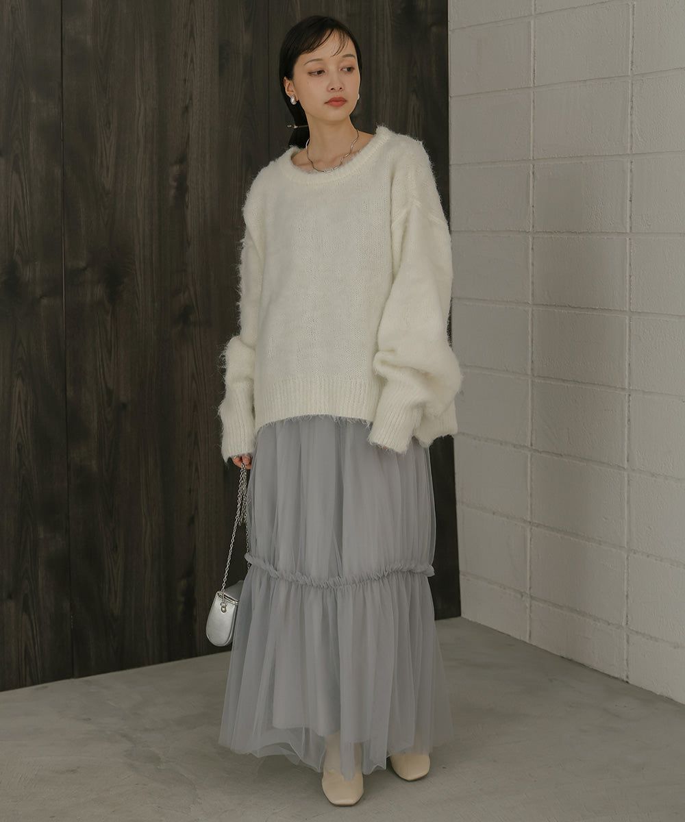 日本 Bab - 夢幻歐根紗拼接吊帶裙-夢幻粉