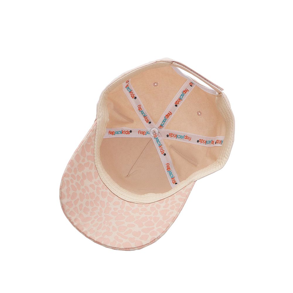 加拿大 flapjackkids - 3D透氣棒球帽-花豹 (4y-6y)
