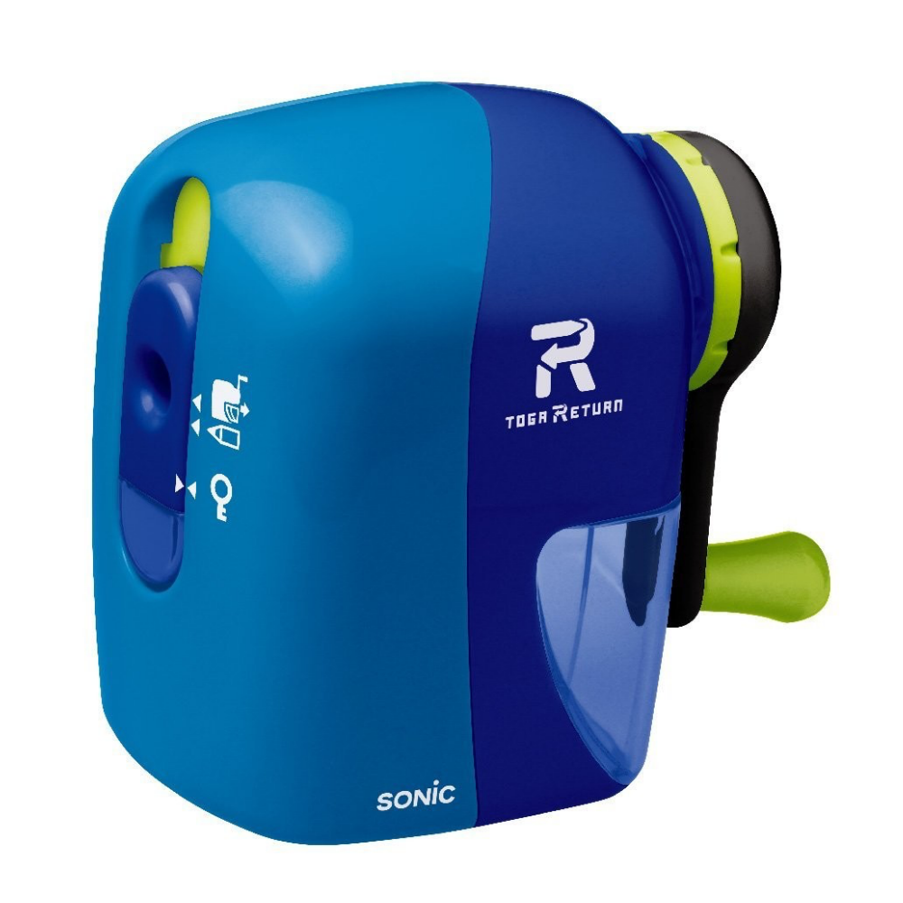 自動彈出手動削鉛筆機-深藍