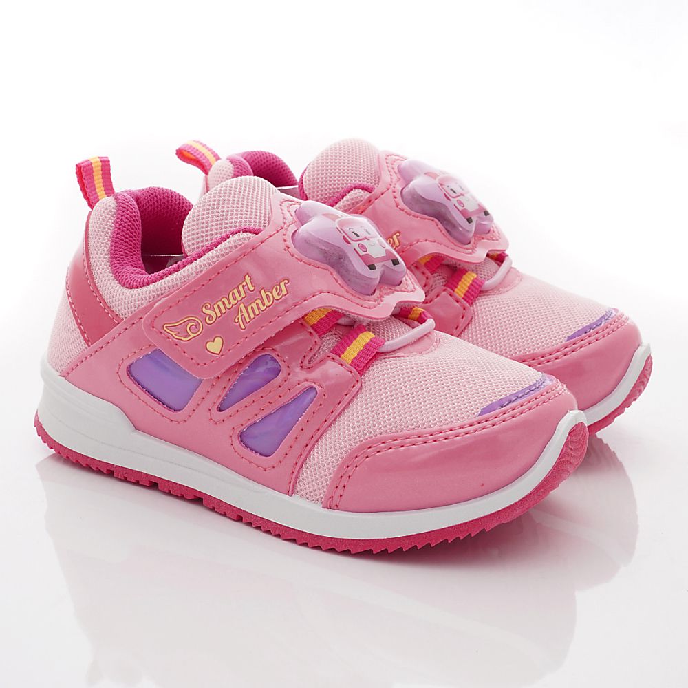 POLI 波力救援小英雄 - 台灣製POLI電燈運動鞋(中小童段)-運動鞋-粉