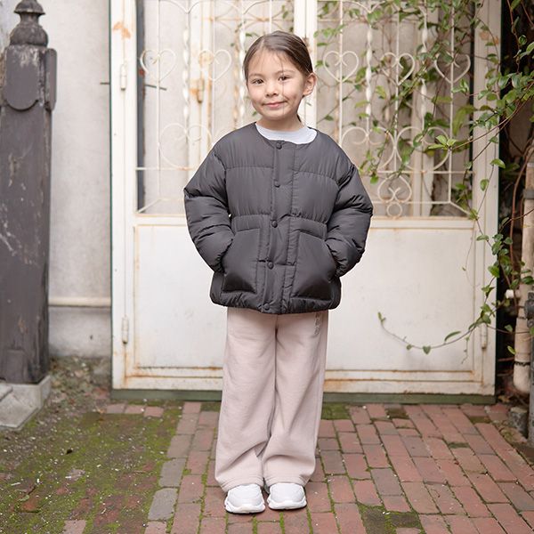 日本 Lycee mine - 馬卡龍色蓬鬆保暖外套(附圍脖)-水藍