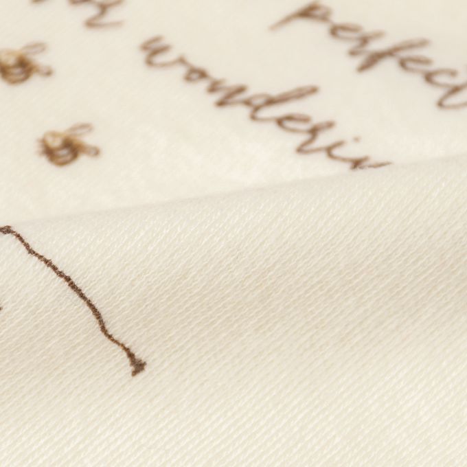 akachan honpo - 圍兜-復古小熊維尼-紅色 (長29cmｘ寬24cm)