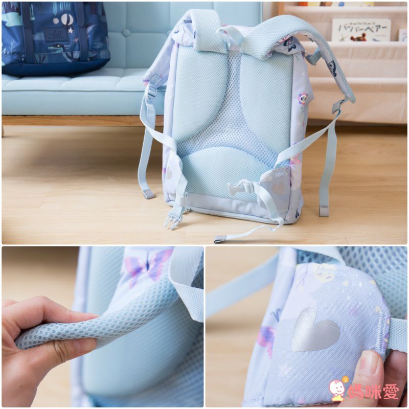 挪威Frii - 輕量護脊書包-怪獸足球灰 (22L)