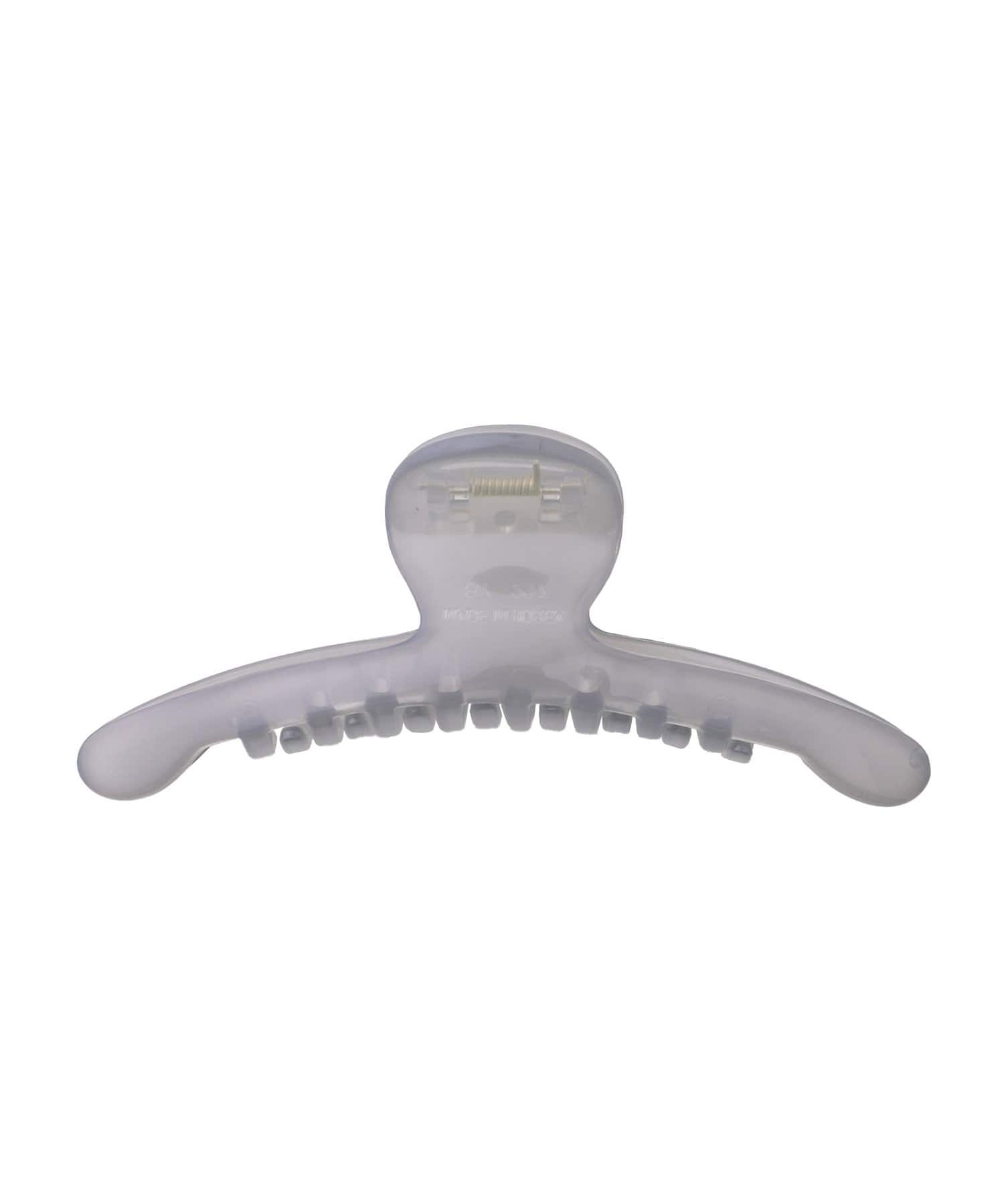 日本 Lattice - 透明感壓克力抓夾/鯊魚夾-肉桂棕