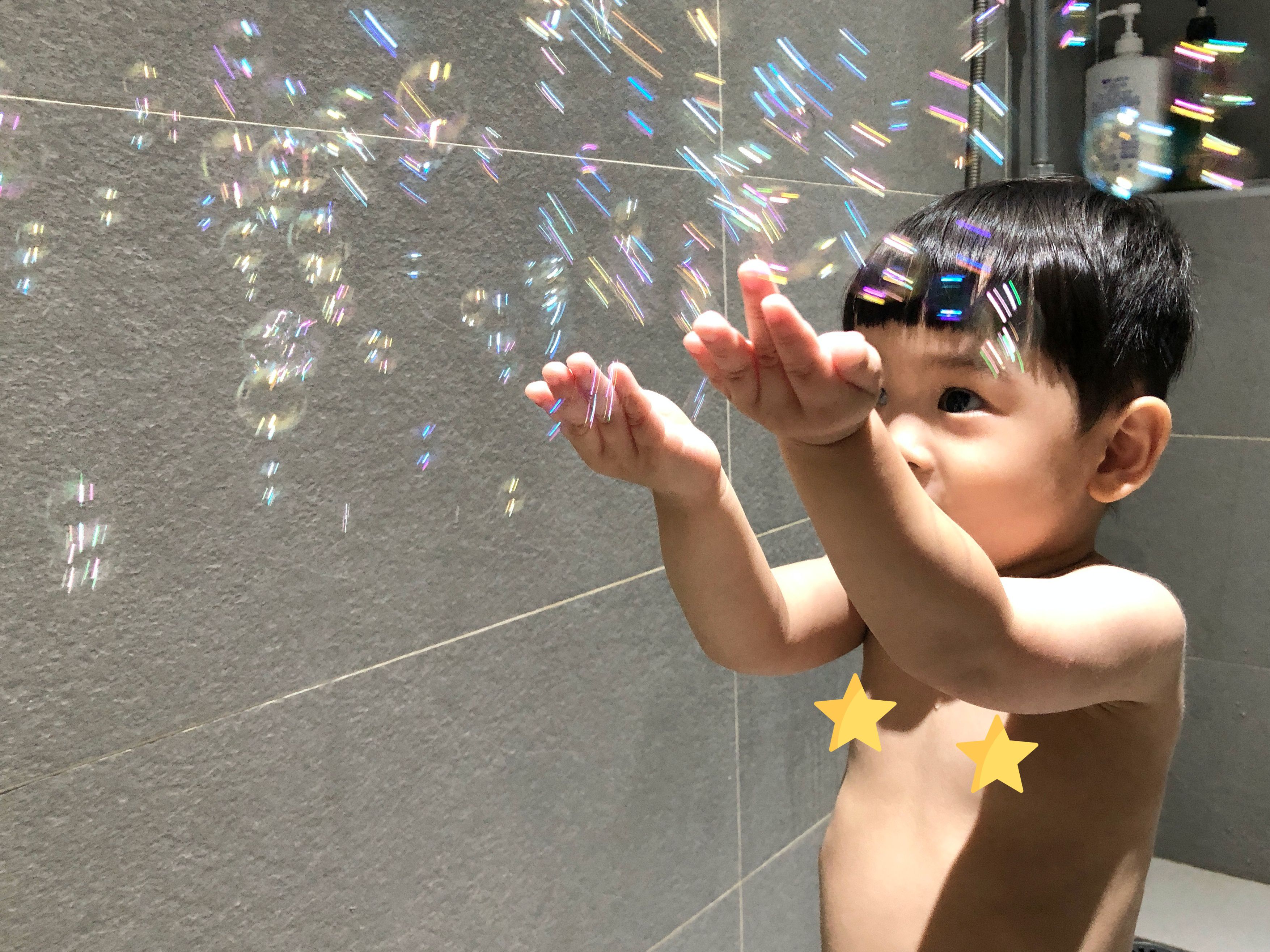 韓國 BUBBLOOO - 小號角長頸鹿吹泡泡神器-套組-主機+118ml補充液