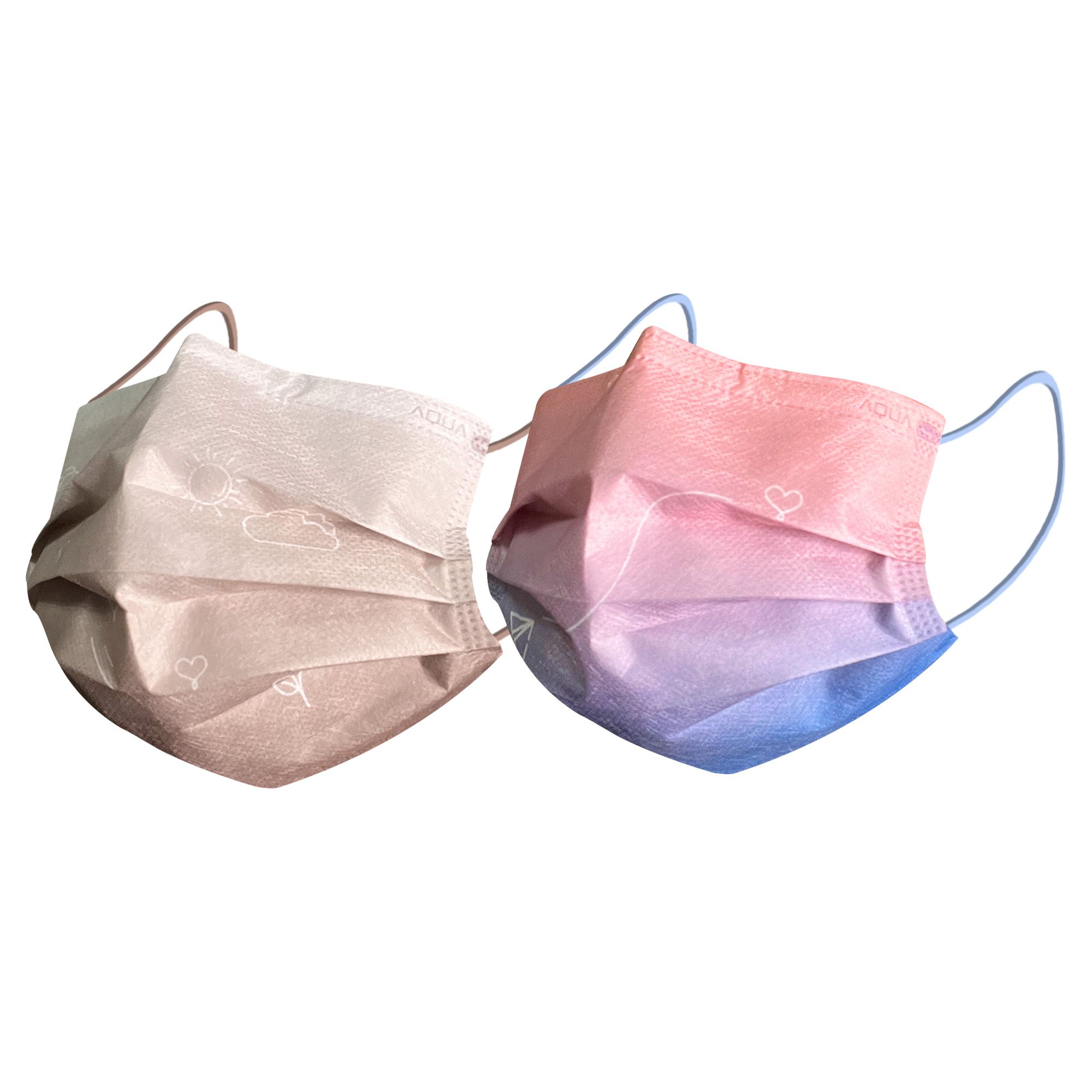 MODACore 摩達客 - 水舞醫用口罩-MIT+MD雙鋼印-遇漸系列-萌芽、盼望-2盒組(30入/盒)