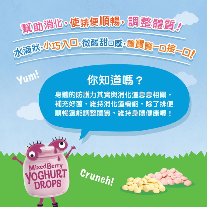 大地之愛 - kiwigarden 益生菌優格餅(綜合果莓) 20g