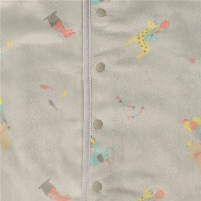 akachan honpo - 腿部舒適又保暖的2WAY防踢被-灰色