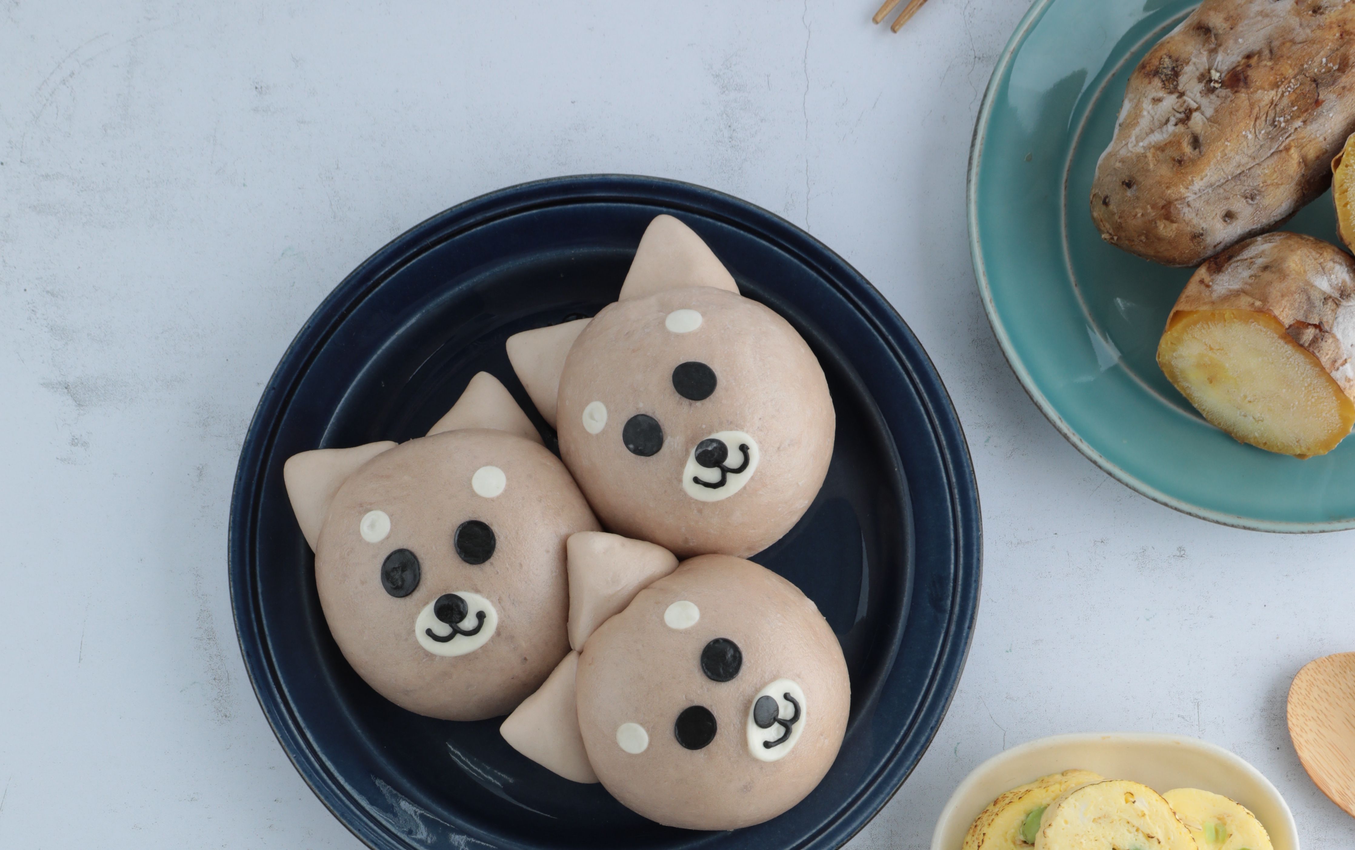 活力早餐系列【GREEN & SAFE】銀絲卷、小漢堡排、寶寶粥