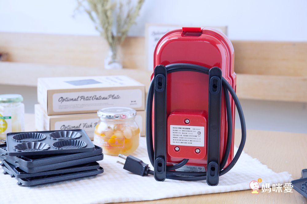 日本 BRUNO - 熱壓三明治鬆餅機（內附三明治烤盤）-紅