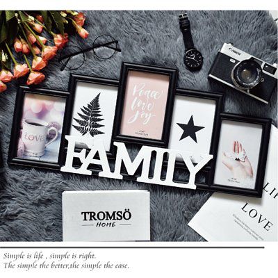 TROMSO - 北歐FAMILY5框組-黑色