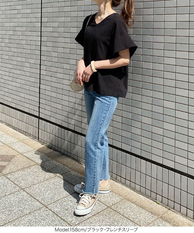 日本 Kobe Lettuce - 美型特色袖亞麻感上衣-粉紅 (大寬袖)