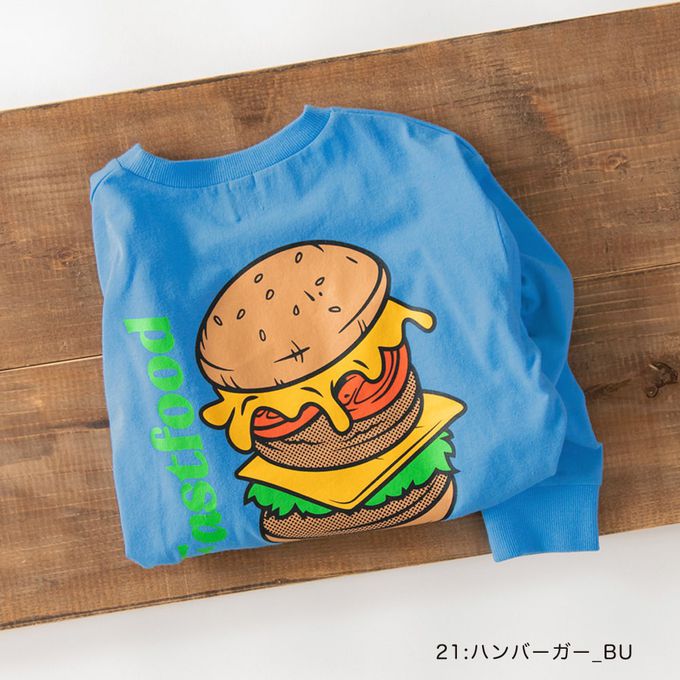 日本 BRANSHES - 100%棉 街頭印花長袖上衣-POSTROCK-黑