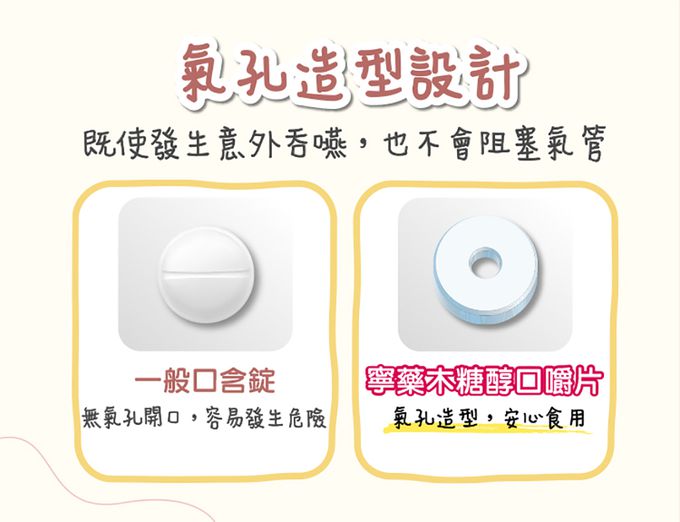 寧藥 - 木糖醇口嚼片(45粒)-葡萄