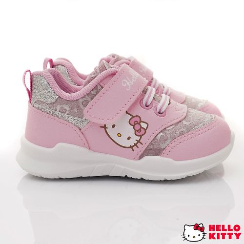 HELLO KITTY-台灣製亮粉休閒運動款-723210粉(小童段)-運動鞋-粉