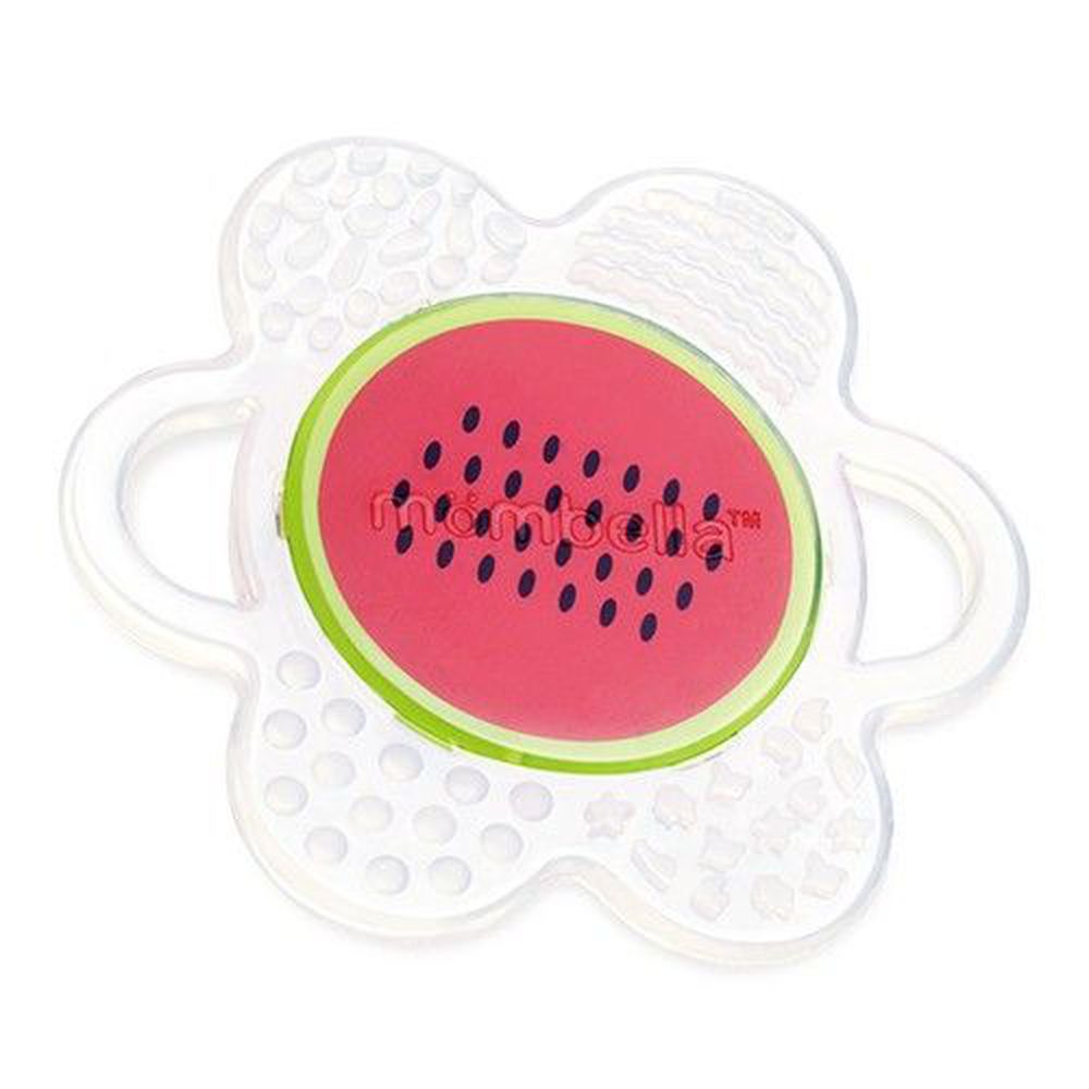 英國 mombella - 小花咬水果固齒器-西瓜