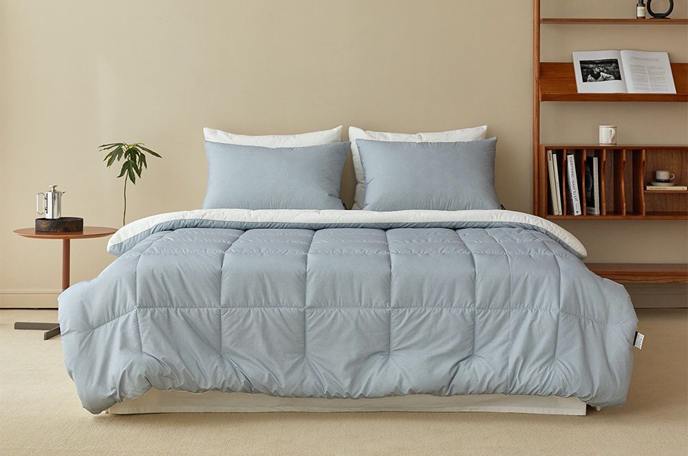 韓國 Maatila - 可水洗M2全方位抗菌防蟎棉被(冬被)-迷霧海洋