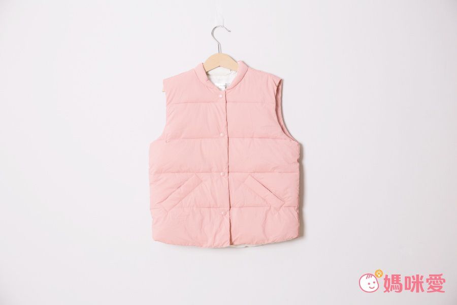 韓國 PINK151 - 輕量保暖羽絨背心-奶油白