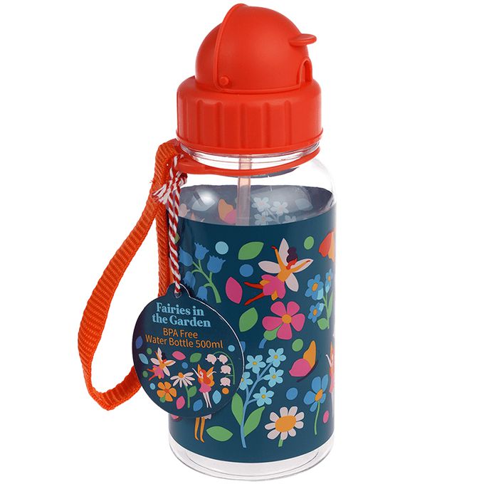 英國 Rex London - 兒童Tritan™吸管水瓶-精靈花園(500ML)