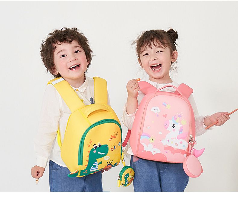 kocotree - 立體造型背包_小碼(附零錢包+走失繩)-藍色鯊魚