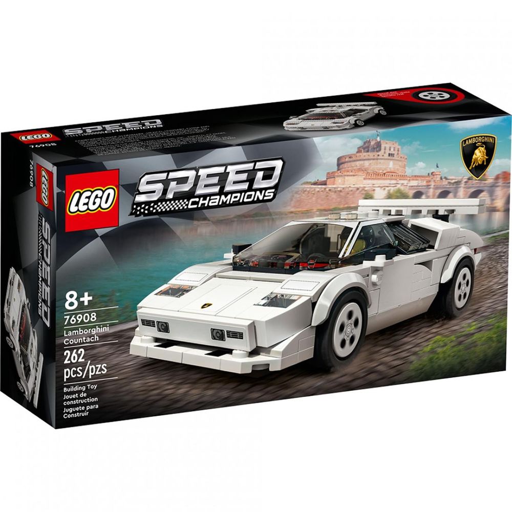 樂高積木 LEGO《 LT76908 》SPEED CHAMPIONS 系列 - Lamborghini Countach-262pcs