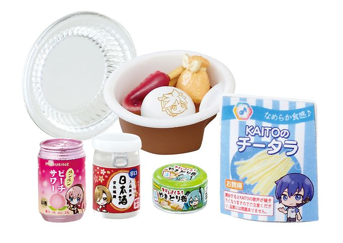 RE-MENT - 初音未來系列 初音的每日便利商店39 3Q 整組8種