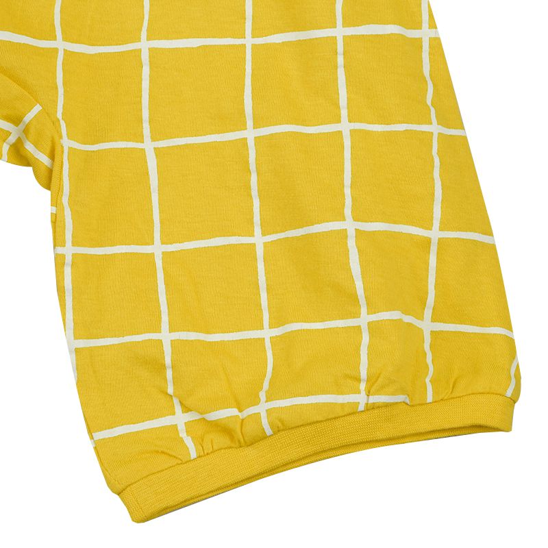 akachan honpo - 短袖家居服CoCupa-背部為棉紗-藍色