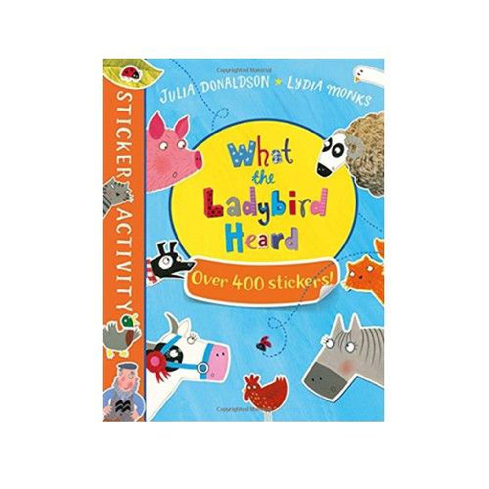Kidschool - The What the Ladybird Heard Sticker Book 小瓢蟲歷險記貼紙書