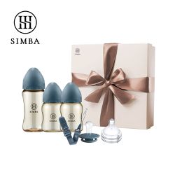 Simba 小獅王辛巴 - 蘊蜜鉑金PPSU新生晨諾禮盒-波藍