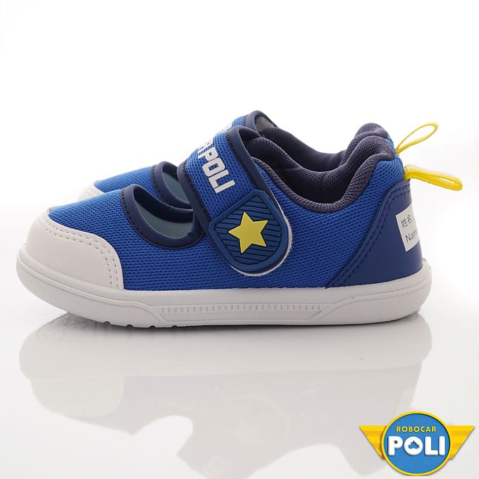 台灣製POLI室內鞋(中小童段)-室內鞋-藍