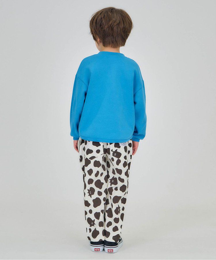 日本 apres les cours - [好評新色]圓領百搭裏毛長袖上衣-彩色愛心-象牙