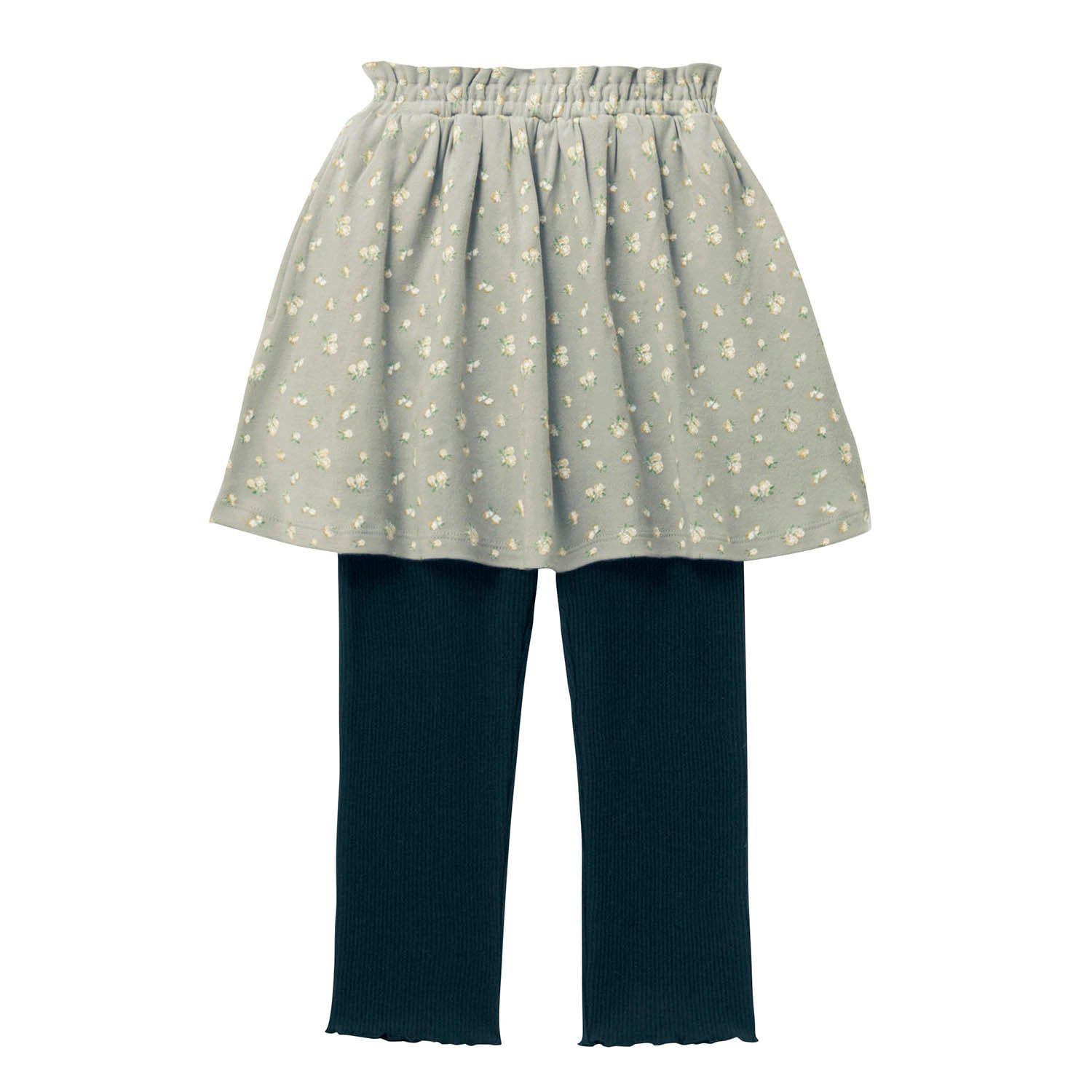 日本千趣會 - GITA 純棉百搭內搭褲裙-素色-煙燻粉