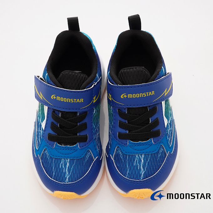 Moonstar日本月星 - 月星MSCN-3E競速運動款(中大童段)-運動鞋-藍