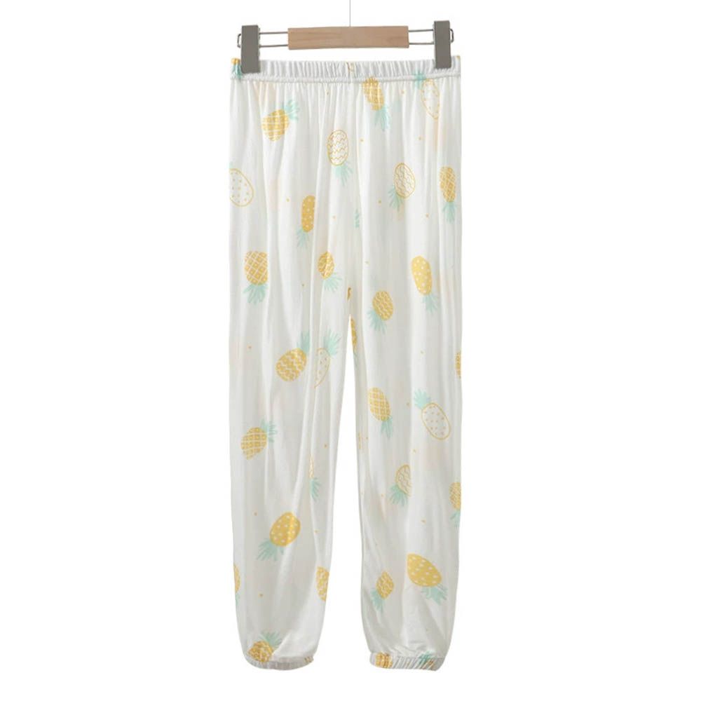 透氣舒適居家縮口褲-黃鳳梨