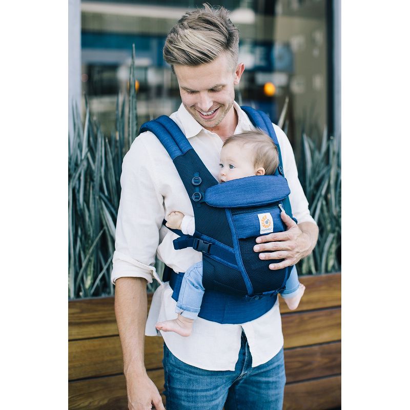akachan honpo - Ergobaby全階段式嬰兒揹帶（ADAPT）COOL AIR-藍色