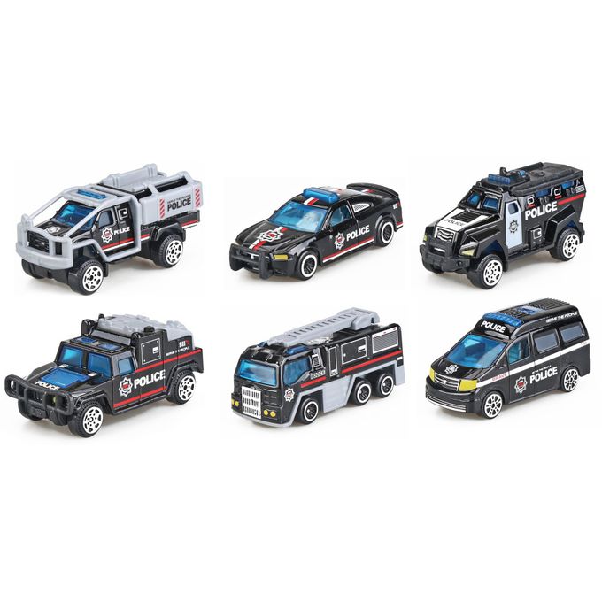 科智 - 迷你合金車-警車系列(混款)-款式隨機