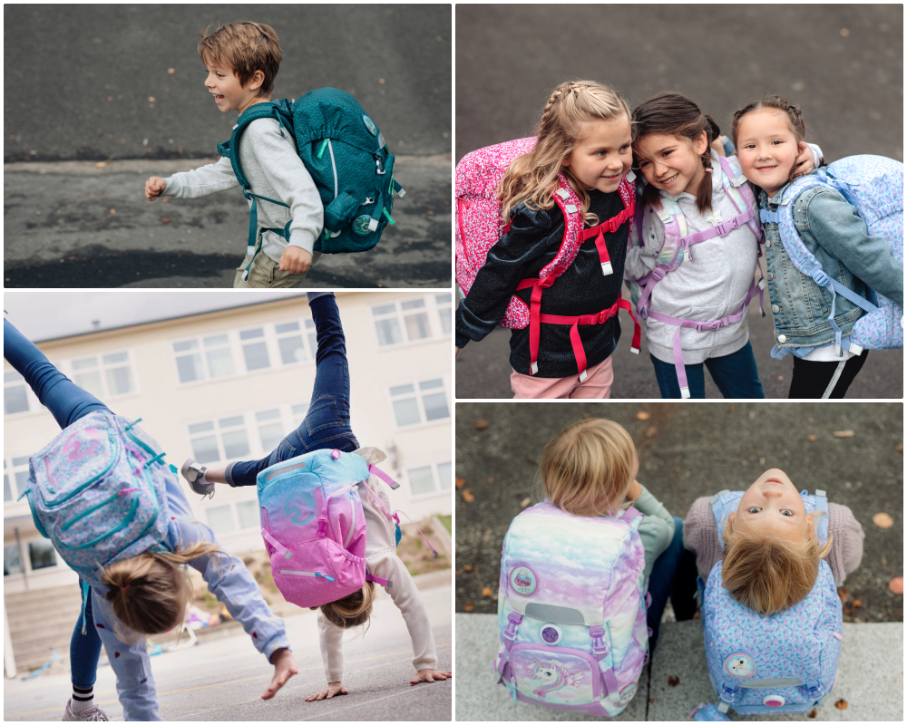 Beckmann - 兒童護脊書包 22L-酷帥黑恐龍