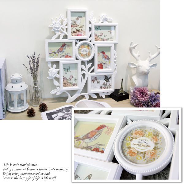 TROMSO - 北歐刷木紋HOME6框組