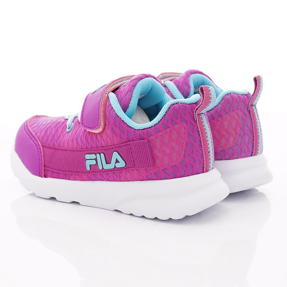 FILA - 運動鞋-輕量運動系列(中大童段)-桃藍