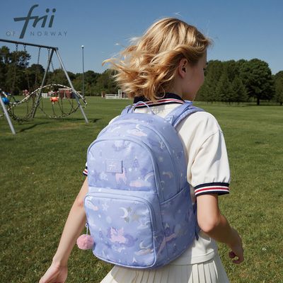 買就送便當袋【挪威 Frii 護脊書包】超減壓、可機洗、最美型