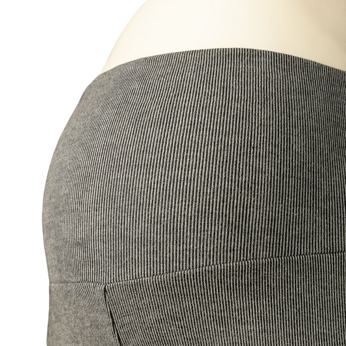 akachan honpo - 10分保暖內搭褲-柔軟材質-深灰色