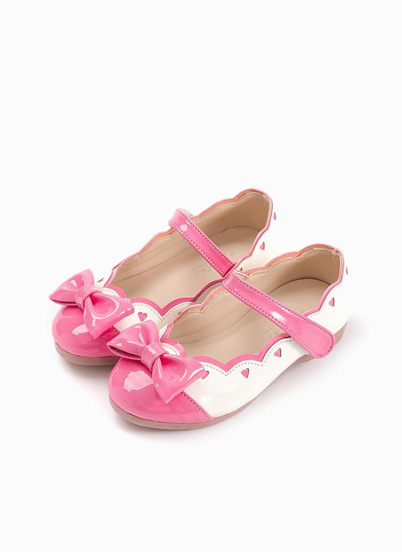 韓國 OZKIZ - 草莓奶酪皮鞋