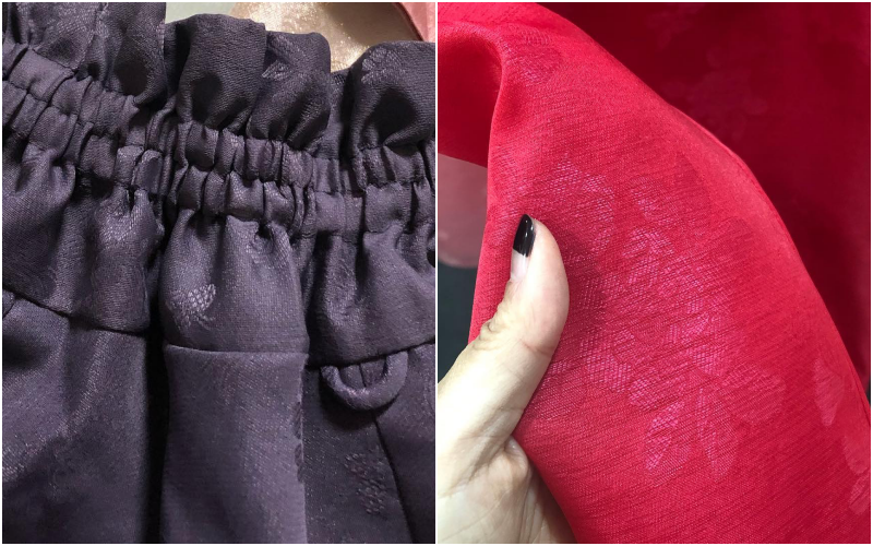 韓國 yedam - 女寶韓服-PREMIUM-紅X黃